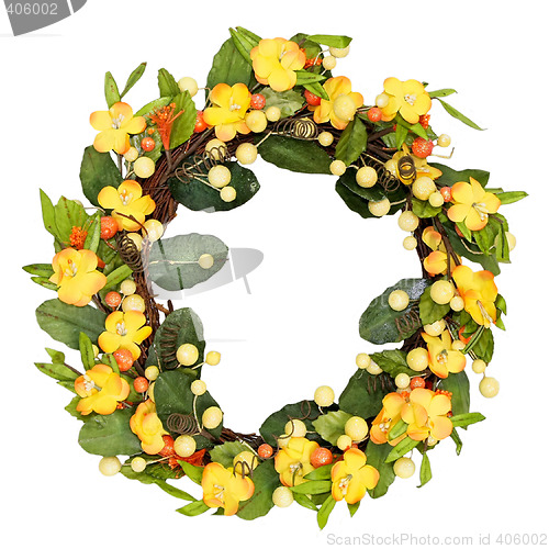 Image of Yellow wreath