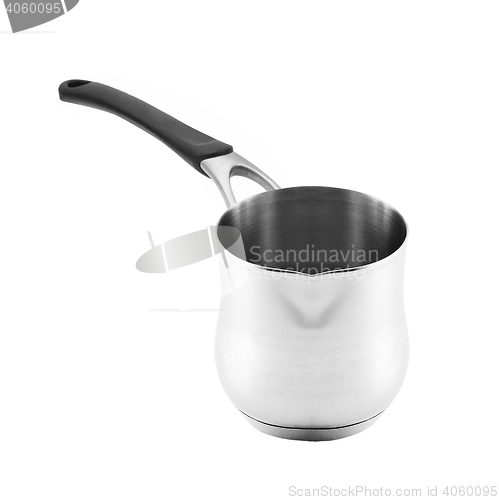 Image of Turkish pot for brewing coffee