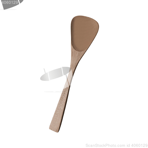 Image of Kitchen wooden spatula isolated