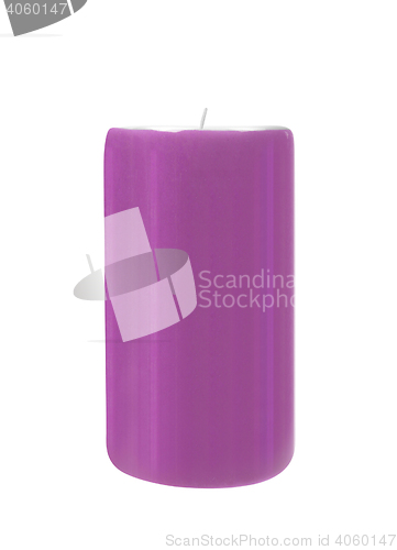 Image of Beautiful colorful candle 