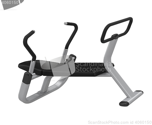 Image of Abdominal Exercise Equipment isolated