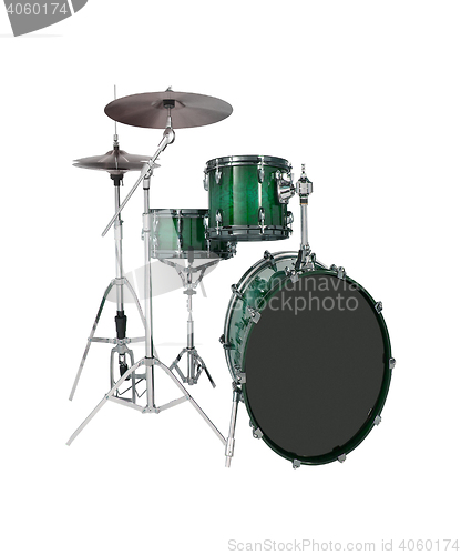 Image of drums on white background