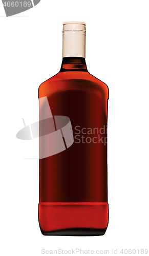 Image of Full whiskey bottle