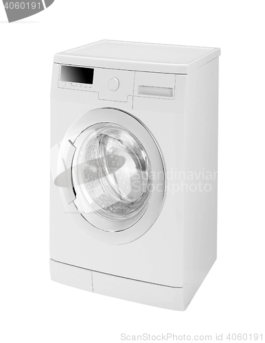 Image of washing machine isolated on white background