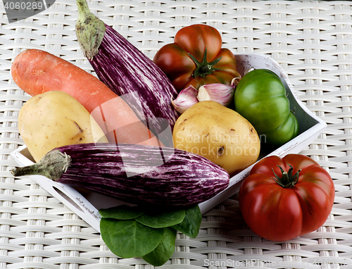 Image of Fresh Raw Vegetables