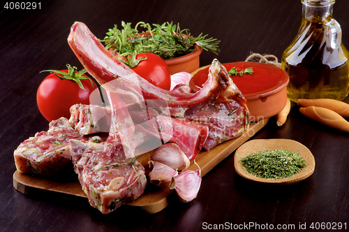 Image of Raw Lamb Ribs