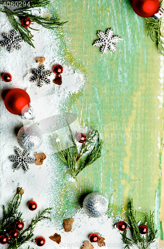 Image of Christmas Greeting Background