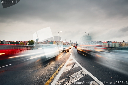 Image of Traffic jam in the city