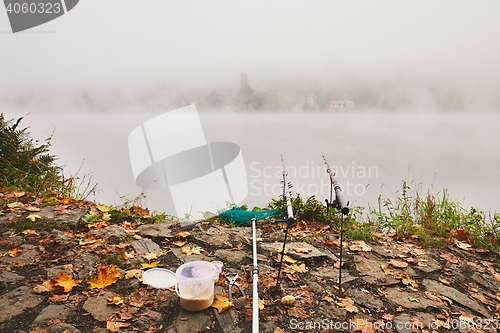 Image of Fishing in the mysterious fog