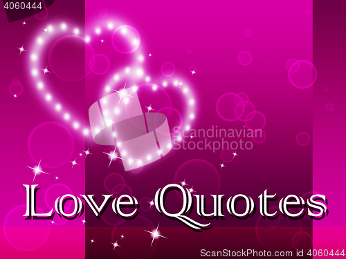 Image of Love Quotes Means Romance Loved And Devotion