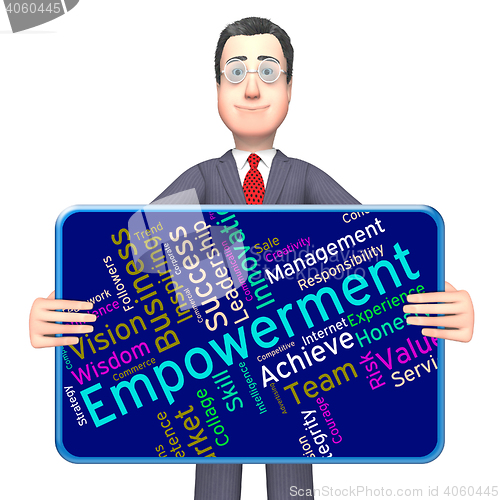 Image of Empowerment Words Means Urge To And Boost