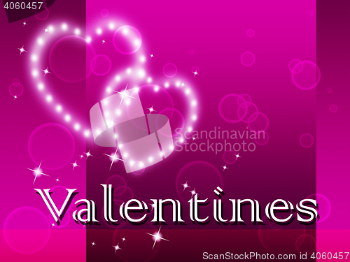 Image of Valentines Hearts Represents Wife Celebrate And Valentine\'s