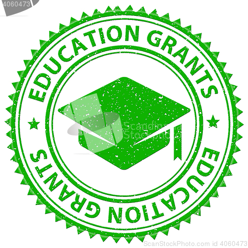 Image of College Grants Shows Stamps Award And Fund