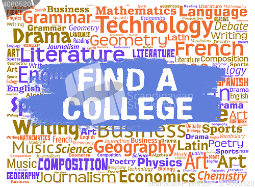 Image of Find College Means Search Out And Colleges