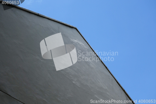 Image of White Building and blue sky