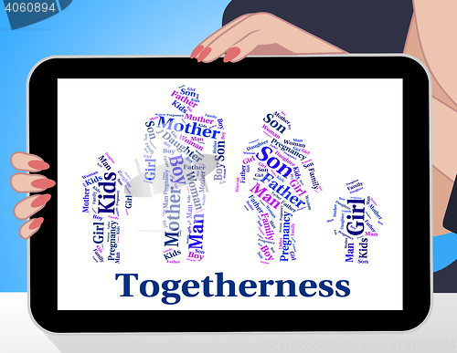 Image of Togetherness Family Means Blood Relative And Close