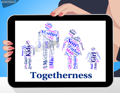 Image of Togetherness Family Means Blood Relative And Close