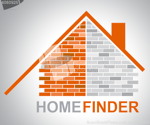 Image of Home Finder Shows Get Finders And Building