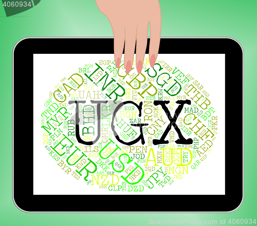 Image of Ugx Currency Indicates Forex Trading And Coin