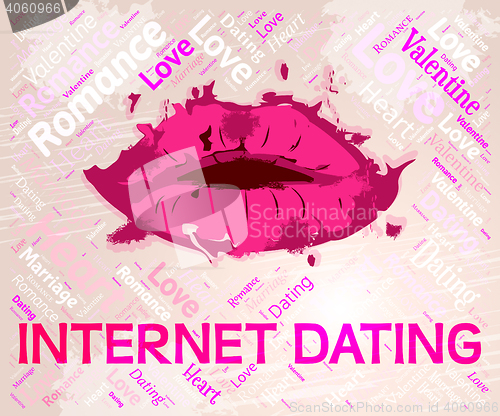 Image of Internet Dating Indicates Web Site And Date