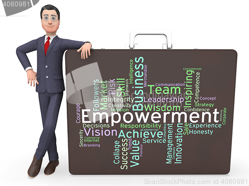 Image of Empowerment Words Indicates Spur On And Empowering