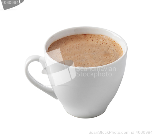 Image of Coffee cup isolated on white