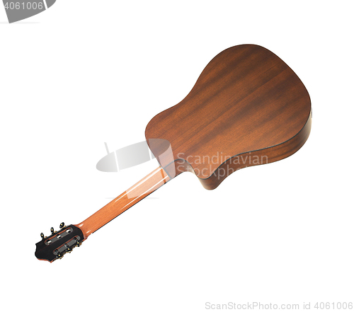 Image of Acoustic guitar isolated