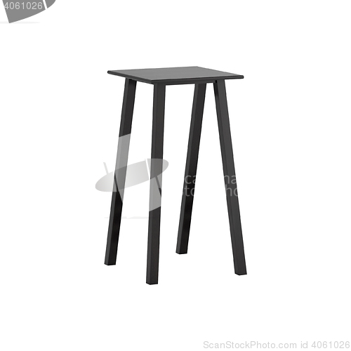 Image of bar chair isolated