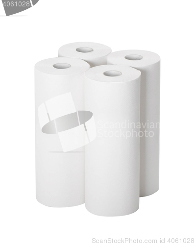 Image of Rolls of paper towels