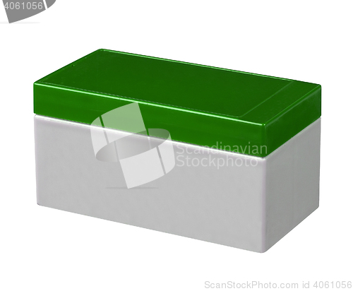 Image of Empty food plastic container