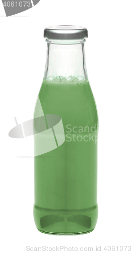 Image of Glass bottle of soda water