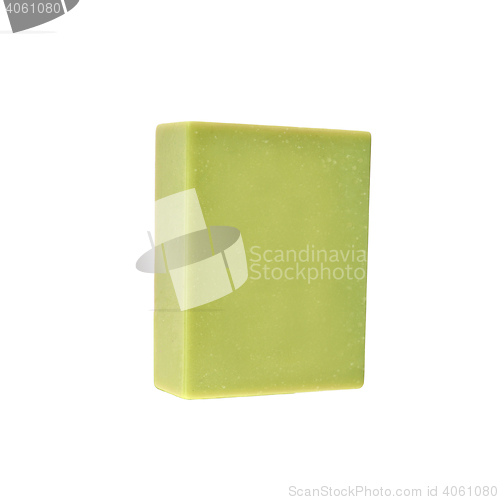 Image of Bar of Soap isolated on white