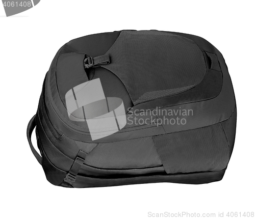 Image of Black Backpack isolated