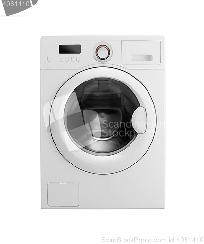 Image of Washing machine on the white background