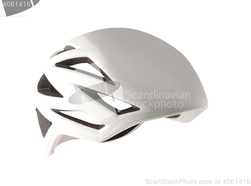 Image of Close-up Of Bicycle Helmet Isolated