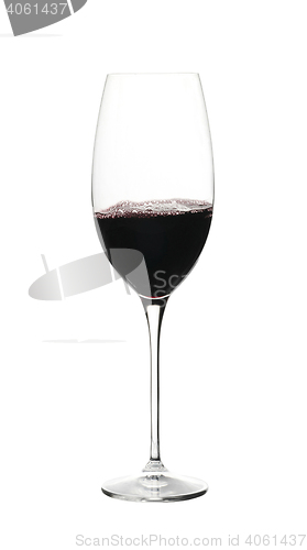 Image of Red wine in a glass 