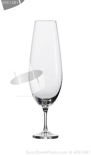 Image of empty champagne glass