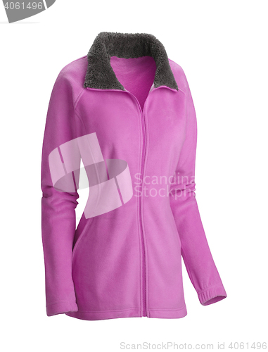 Image of Purple winter jacket