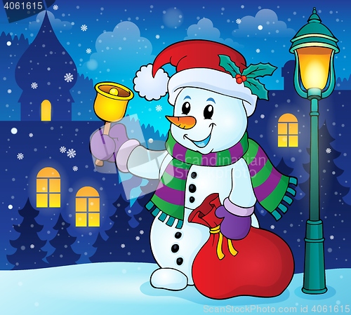 Image of Christmas snowman topic image 2