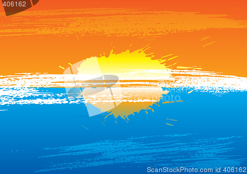 Image of Sunset grunge