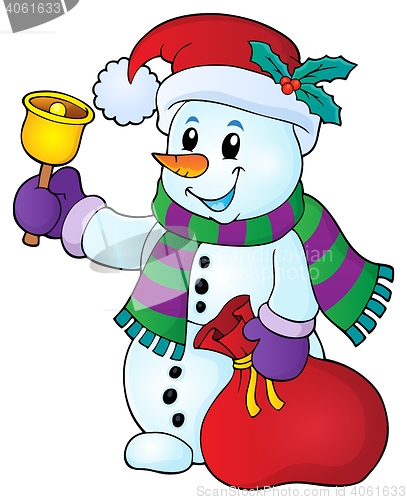 Image of Christmas snowman topic image 1