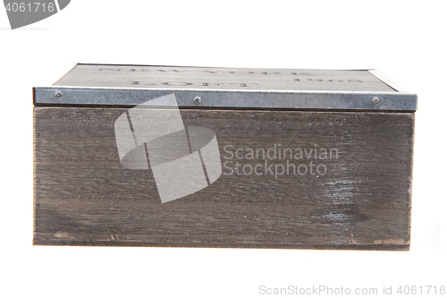Image of old wooden box