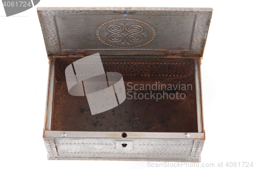 Image of old metal box