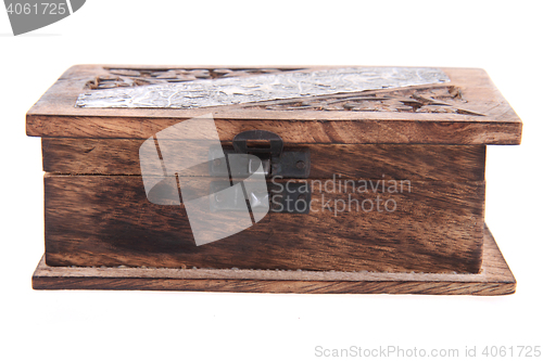 Image of old wooden box