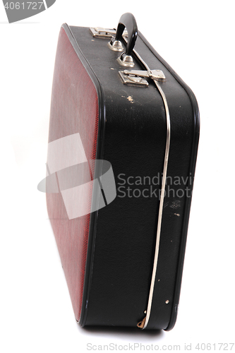 Image of old suitcase isolated