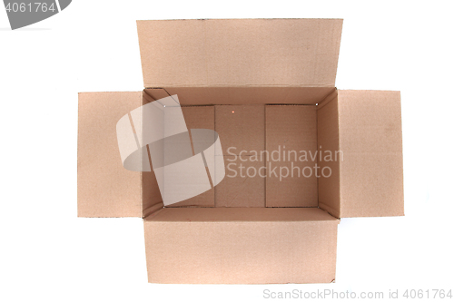 Image of empty paper box