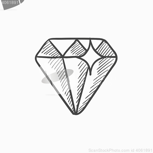 Image of Diamond sketch icon.