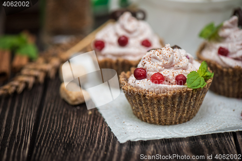 Image of Homemade dessert from cottage cheese