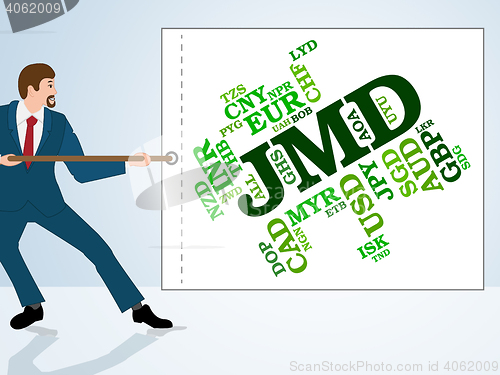 Image of Jmd Currency Indicates Exchange Rate And Broker