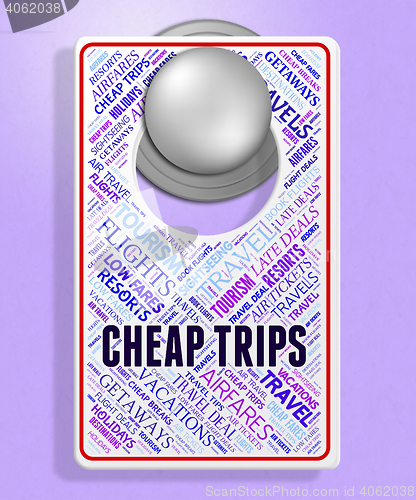 Image of Cheap Trips Means Low Cost And Board